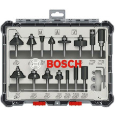 Набор фрез Bosch Professional комбинированных, 6мм, 15шт (2.607.017.471)