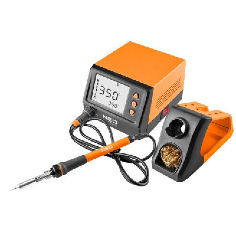 Паяльная станция Neo Tools SL1, 60Вт, 180-450°С, дисплей, ESD защита (19-200)