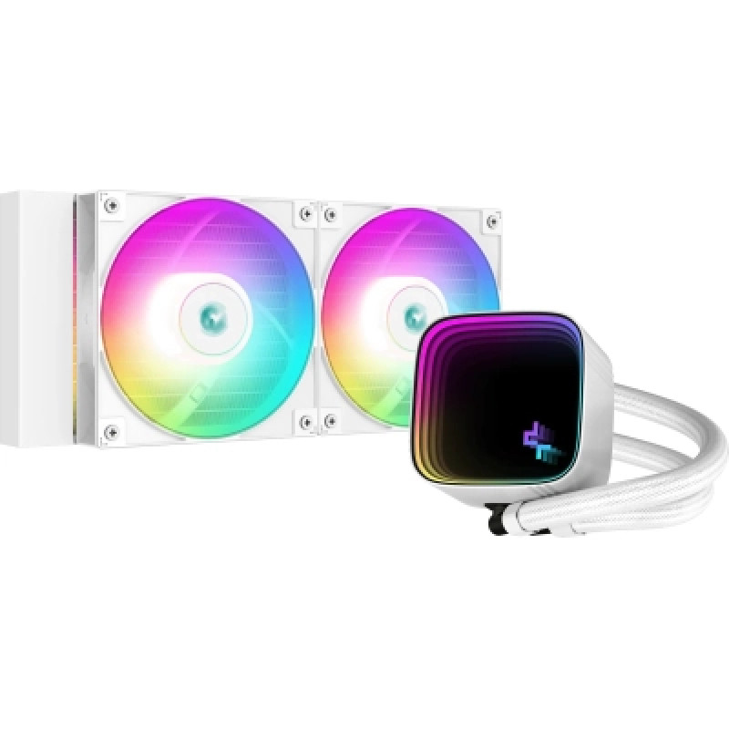 Система жидкостного охлаждения Deepcool LS520 SE White (R-LS520-WHAMMM-G-1)