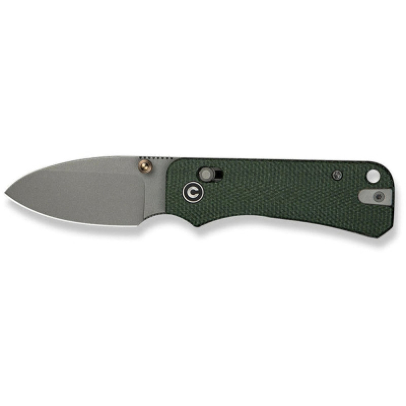 Нож Civivi Baby Banter 2, Green Micarta, Stonewash (C23074-3)