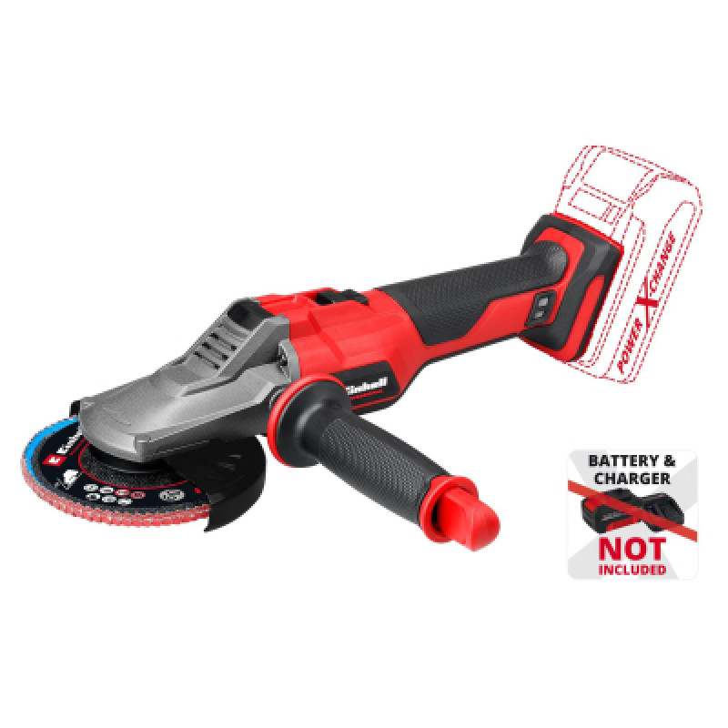 Шлифовальная машина Einhell Professional TP-AG 18/125 F Li BL - Solo PXC 18V, 125мм, 8500об/мин (без АКБ и ЗУ) (4431175)