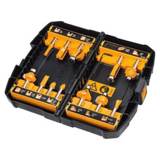 Набор фрез DeWALT диаметр хвостовика 8 мм, 12 шт. (DT90016)