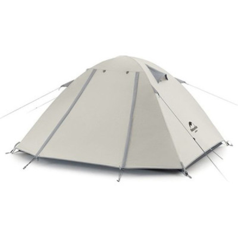 Палатка Naturehike чотиримісний P-Series CNK2300ZP028 світлий сірий (6976023920462)