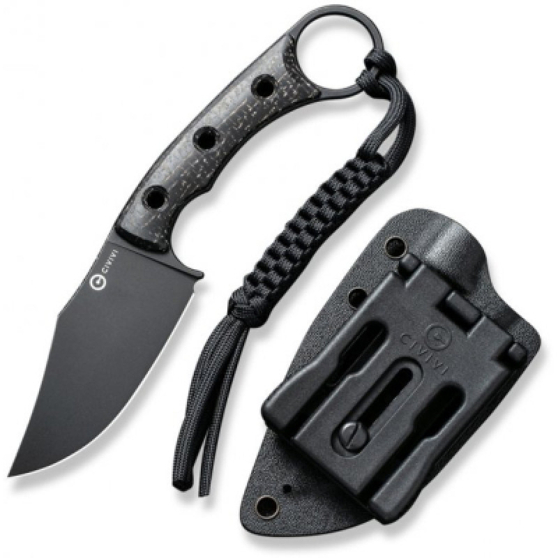 Нож Civivi Ніж Civivi Midwatch Black Blade Dark Micarta (C20059B-1)
