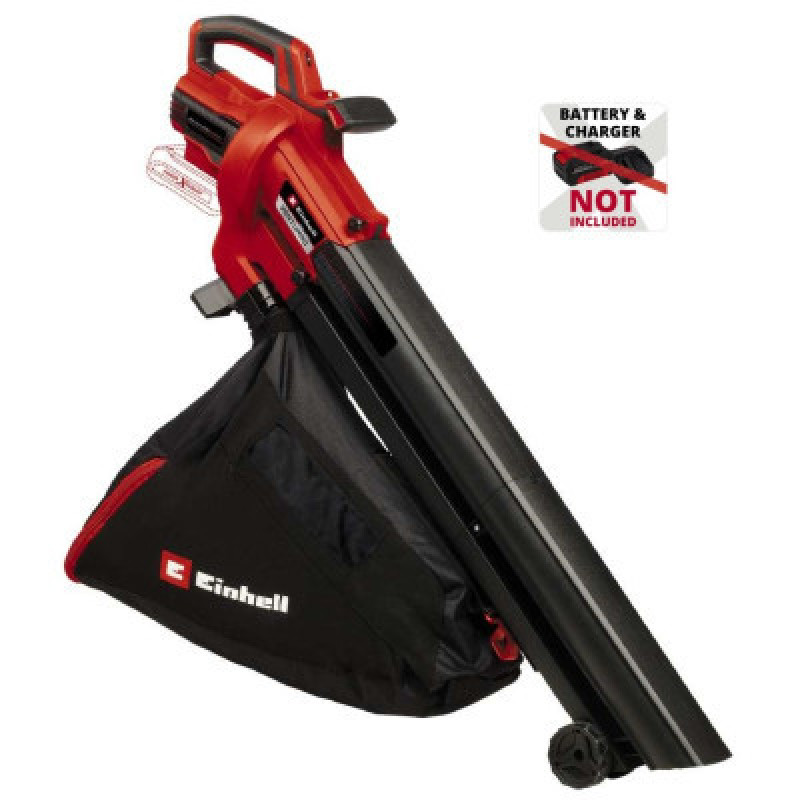 Воздуходувка Einhell VENTURRO 18/210, 18В, PXC, 500 м3/год, 45 л, 2.95 кг (без АКБ и ЗУ) (3433625)