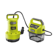 Садовый насос Ryobi для грязной и чистой воды RY18SPA-0, 18В ONE+, 4200л/г (без АКБ и ЗУ) (5133005778)