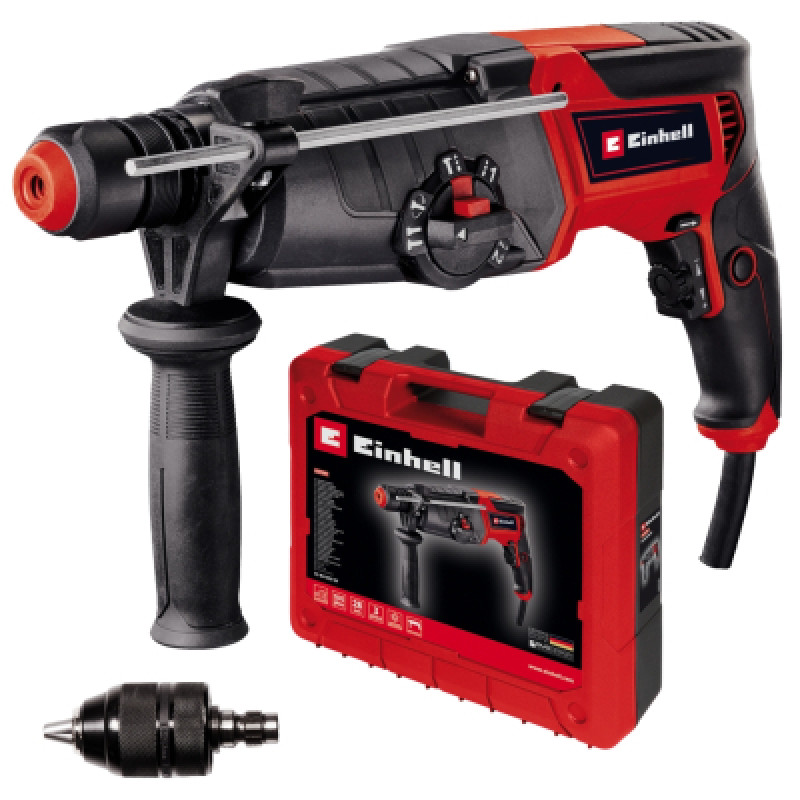 Перфоратор Einhell TE-RH 950 5F, SDS+, 950Вт, 3Дж, 2 скорости, кейс (4257978)