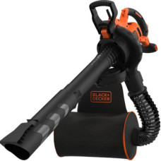 Пилосос садовий Black&Decker 3 кВт, 230-404 км/год, тризбірник 72 л (BEBLV300)