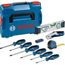 Набор инструментов Bosch 19 шт, рулетка 5м, уровень 25см (0.615.990.N2R)
