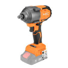Гайковерт Neo Tools Energy+ 18V, безщітковий, 2400об/хв, 850Нм, 1/2", 3 швидкості, 1.8кг (без АКБ та ЗП) (04-608)