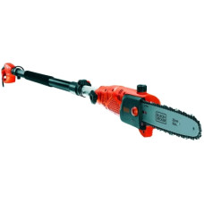 Ланцюгова пила Black&Decker висоторіз зі штангою, 0.8 кВт, довжина 244 см, довжина шини 25 см (PS7525)
