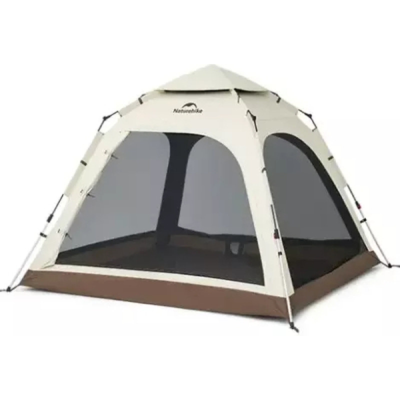 Палатка Naturehike тримісний автоматичний Ango CNK2550WS010, L, коричневий (6975641888000)