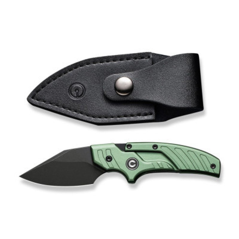 Нож Civivi Typhoeus Fixed Blade Darkwash Aluminium Green (C21036-4)