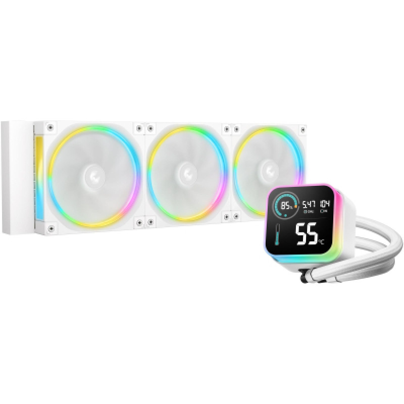 Система жидкостного охлаждения Deepcool LQ360 Ultra ARGB WH (R-LQ360-WHASMC-G-1)