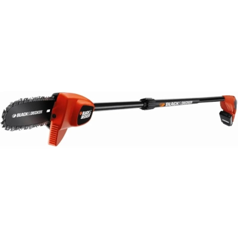 Кусторез Black&Decker высоторез, 18V,2Ah, штанга 150-244 см, длинна шины 20 см (GPC1820L20)