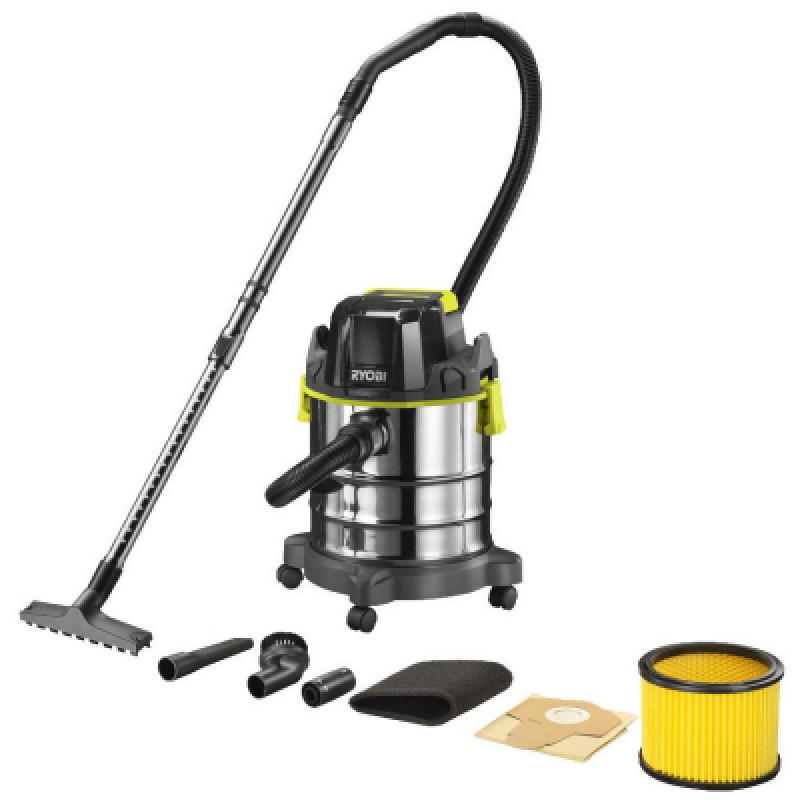 Пылесос строительный Ryobi R18WDV-0 ONE+ (без АКБ и ЗУ) (5133004724)