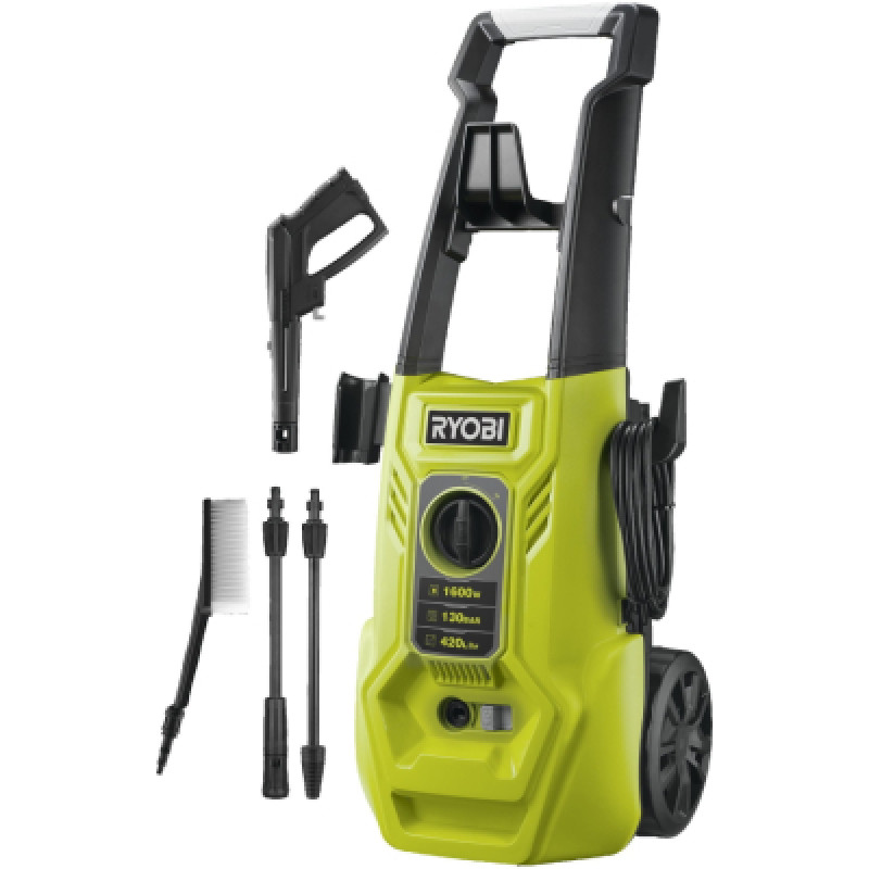 Мойка высокого давления Ryobi RY130PWA, 1600Вт, 130Бар, 420 л/час (5133005421)