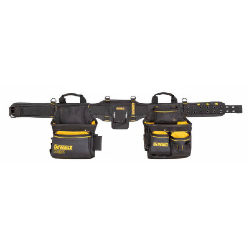 Сумка для инструмента DeWALT PRO с поясом и скобой для молотка, 2 шт., 25 карманов (DWST40603-1)