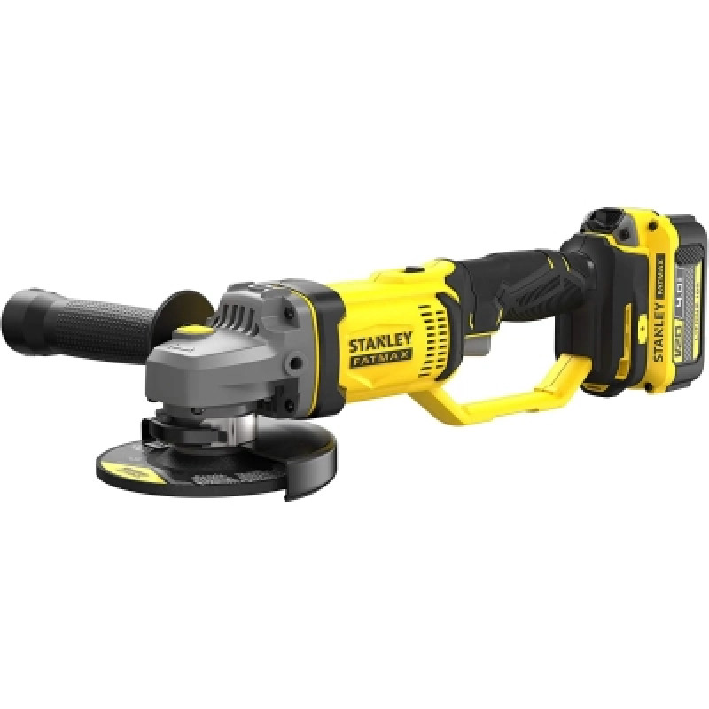 Шлифовальная машина Stanley FatMax, Li-Ion 18V, 2x4Ah, 9000 об/мин, d=125 мм, 2.66кг, кейс (SFMCG400M2K)