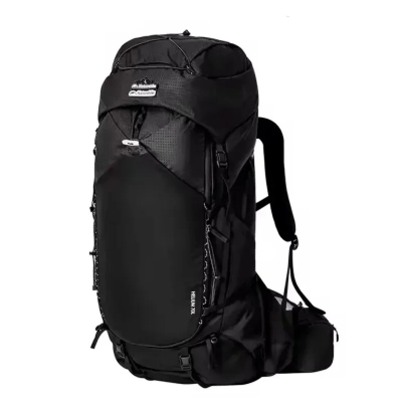 Рюкзак туристический Naturehike Helium CNK2450XB014, 70 л, чорний, L (6975641883883)