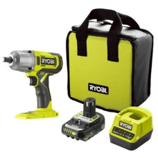 Гайковерт Ryobi ONE+ ударный RIW18-1C20SA3, 18V, 2Ah, 2600 об/мин. 800 Нм, 1/2
