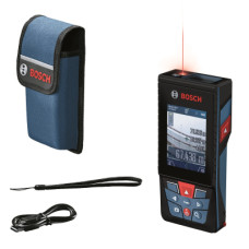 Далекомір Bosch GLM 150-27 C, 0.08–100м, ±1.5мм, 0-360°, Bluetooth, чохол, 0.21кг (0.601.072.Z00)