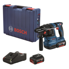 Перфоратор Bosch GBH 185-LI, 18В, SDS-Plus, 1.9Дж, бесщеточный, 2х4.0Ah (0.611.924.021)