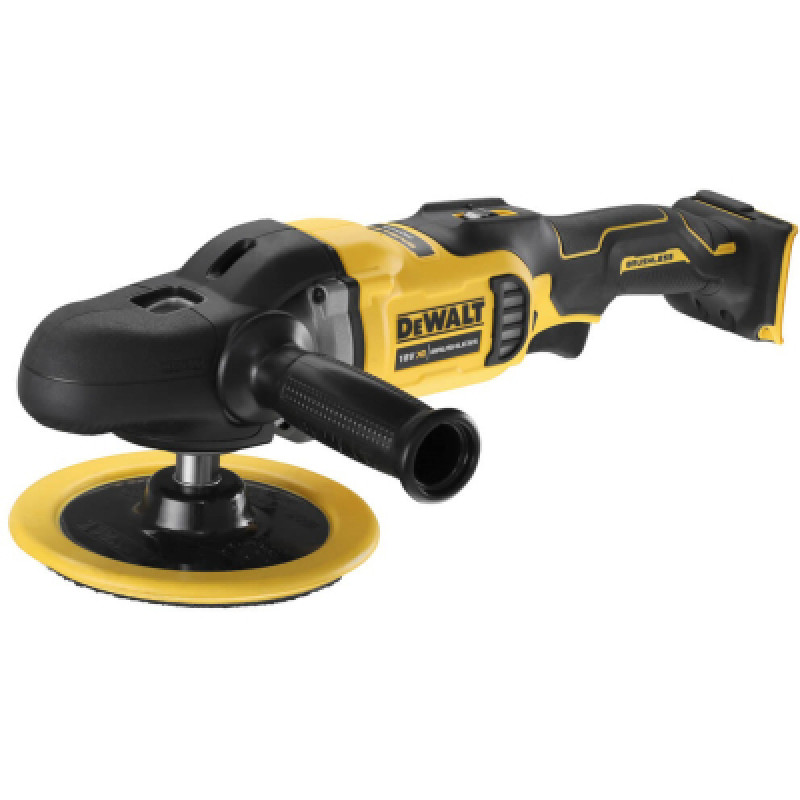 Шлифовальная машина DeWALT полировальная 18В XR Li-Ion, бесщёточная, 800 - 2200 об/мин, (без АКБ и ЗУ) (DCM849N)