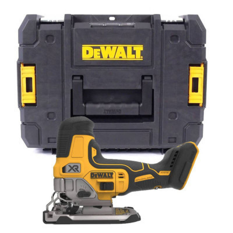 Электролобзик DeWALT 18В XR Li-lon, 1000 - 3200 ход/мин, TSTAK (без АКБ и ЗУ) (DCS335NT)
