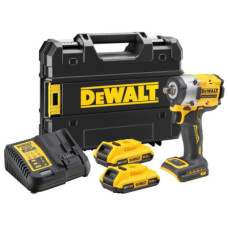 Гайковерт DeWALT 18 В XR Li-lon,406 Нм, 2 Ah, 2 АКБ, ЗУ, TSTAK (DCF921D2T)