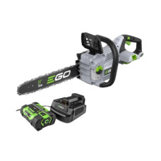 Цепная пила EGO CS1411E KIT, 56В, шина 35см, 52лан, 3/8P, 1,1мм, акум. 2,5Ah + ЗП (F840022016)