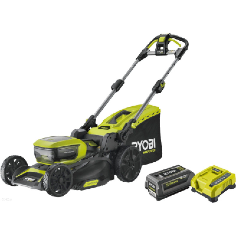 Газонокосилка Ryobi Max Power RY36LMX46A-150 36V, 5Ah, 46см, 55л, 25-75мм, 22.5кг (5133004914)