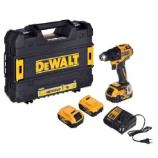 Шуруповерт DeWALT XR Li-Ion 18V, 3x5Ah, 65 Нм, 450-1650 об/хв, 1.1 кг, TSTAK, TSTAK (DCD708P3T)
