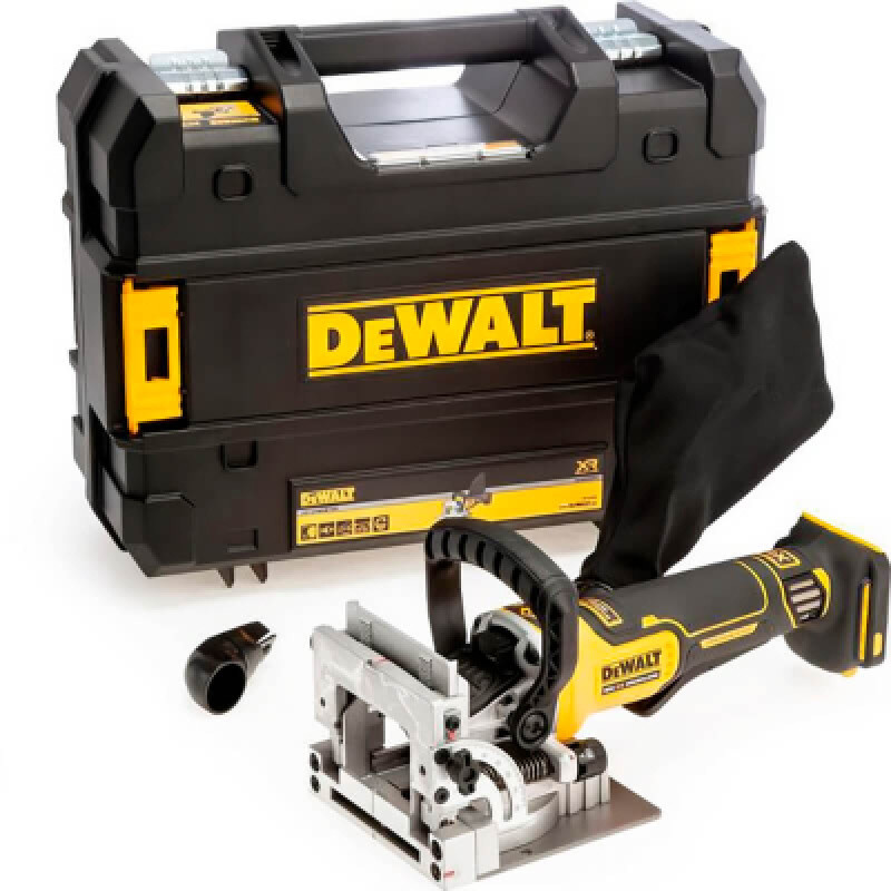 Фрезер DeWALT ламельный, XR Li-Ion 18 В, 8000 об/мин, фрезы 102 мм, TSTAK (без АКБ та ЗП) (DCW682NT)