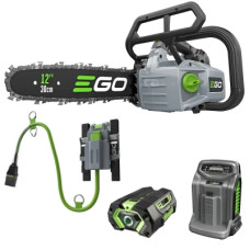 Ланцюгова пила EGO CSX3002 KIT, 56В, шина 30см, 45лан, 3/8P, 1,1мм, акум. 4Ah + ЗП (0140014003)
