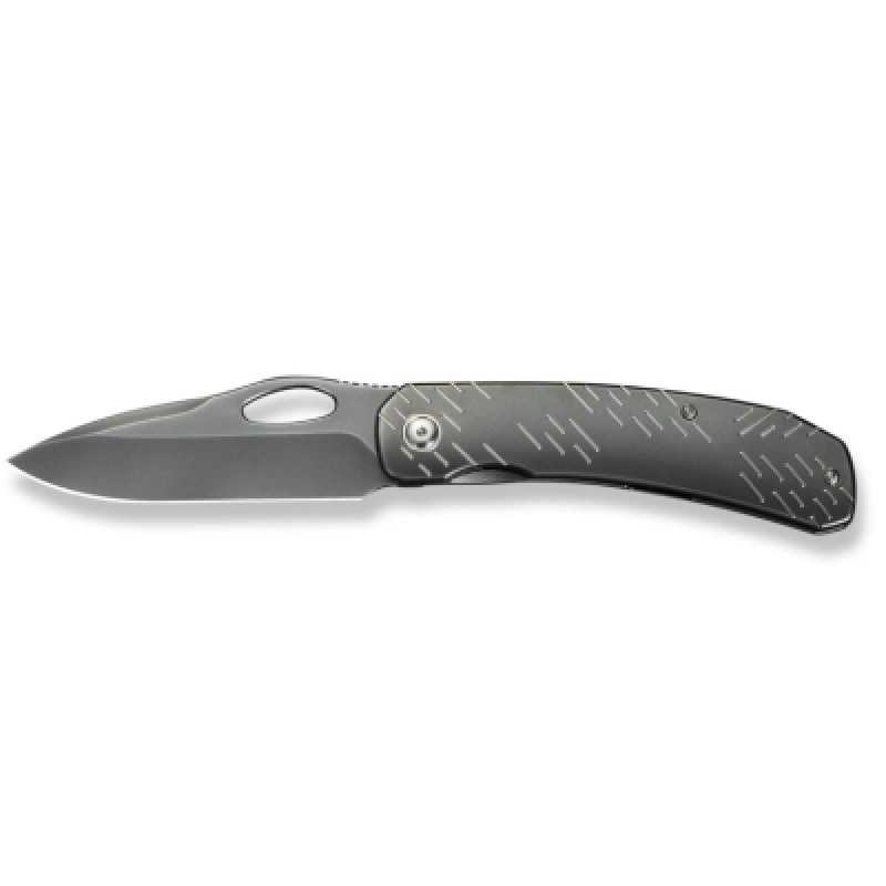 Нож Weknife Inmate, Darkwash, темний титан (WE23096B-4)