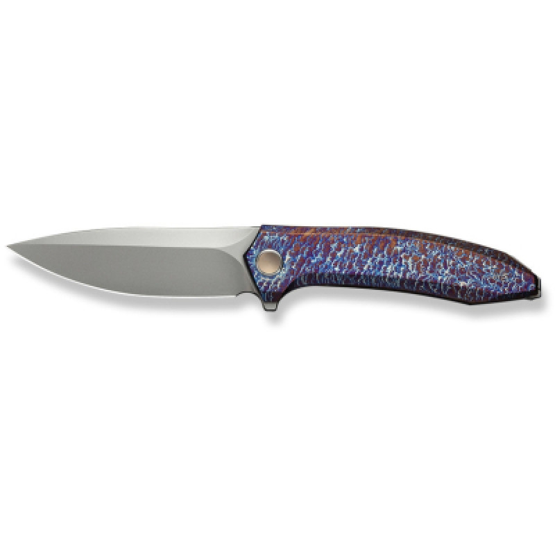 Нож Weknife Acuminal, Rainbow Titanium, Stonewash (WE23070-4)