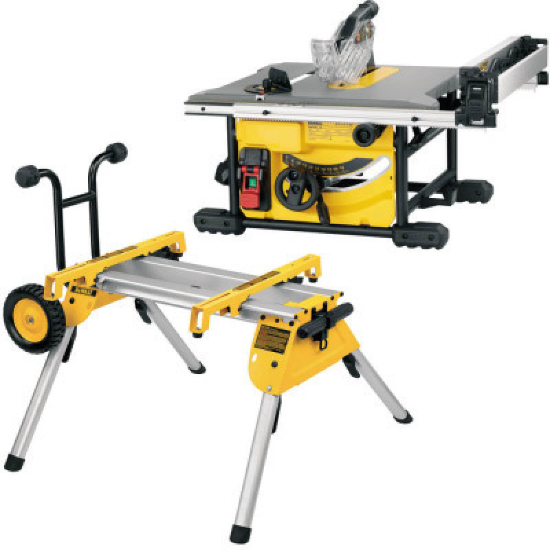 Верстак DeWALT пильный, 1850 Вт, 5800 об/мин, 210х30 мм, + стол DE7400 (DWE7485RS)