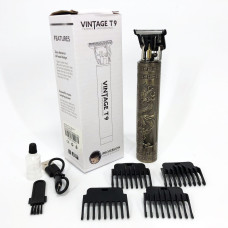 Машинка для стрижки волос Vintage T9-1 BRONZE 4 насадки