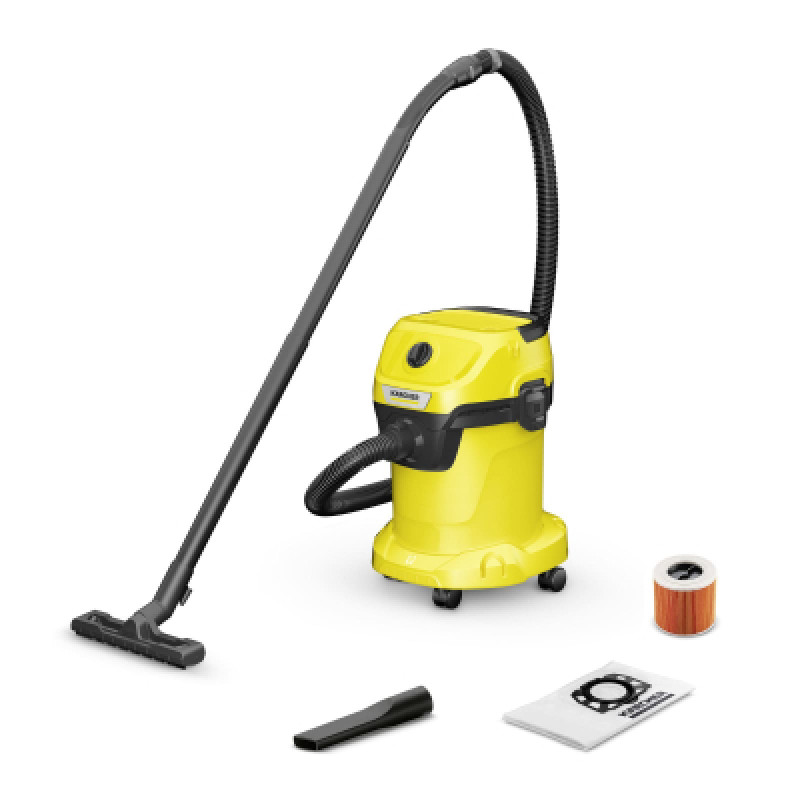Пылесос строительный Karcher WD 3 V-17/4/20 (1.628-130.0)