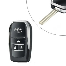 Выкидной ключ, корпус под чип, 3кн, Toyota, TOY48, NEW