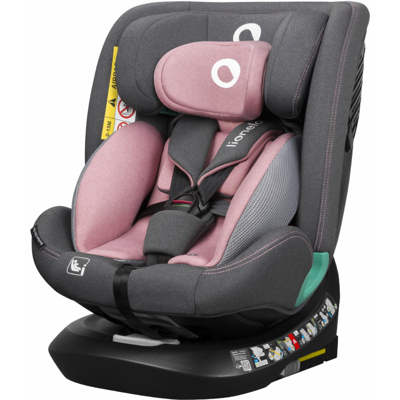 Детское автокресло Lionelo BASTIAAN ONE  I-SIZE PINK ROSE
