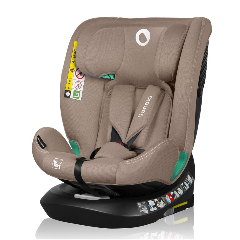 Детское автокресло Lionelo BASTIAAN ONE I-SIZE BEIGE SAND