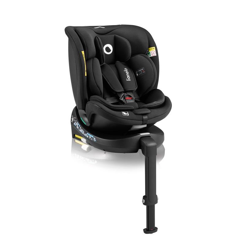 Детское автокресло Lionelo NAVY I-size BLACK ONYX