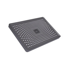 Потолочная лейка Qtap (305x210x40) для душевой системы Presto Graphite QTPRE30521040GRP50582