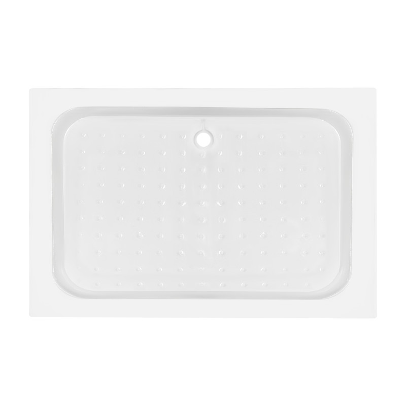 Душевой поддон KAPIELKA ST120x80х14 низкий, прямоугольный, диаметр слива 52 мм Lidz