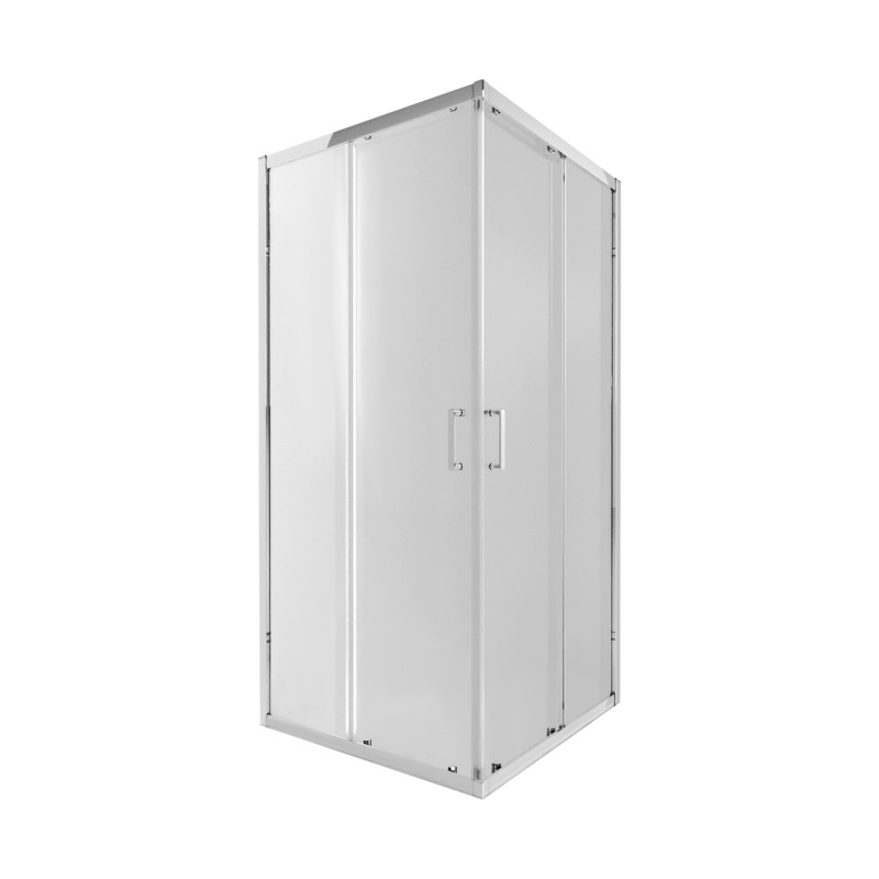 Душевая кабина Qtap Taurus CRM1099SC6 90х90 см, стекло Clear 6 мм покрытие CalcLess, без поддона