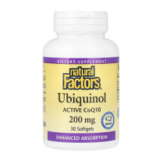Ubiquinol CoQ10 200mg - 30 softgels