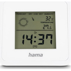 Термо-гігрометр Hama Borneo White (00185891)