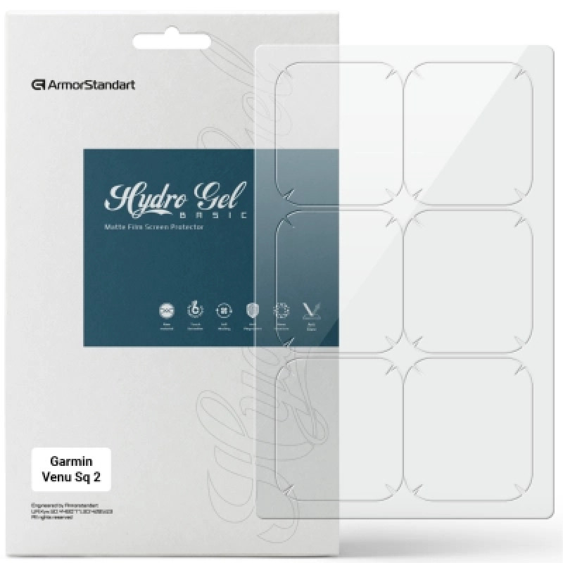 Пленка защитная Armorstandart Matte hydrogel Garmin Venu Sq 2 6 pcs (ARM92035)
